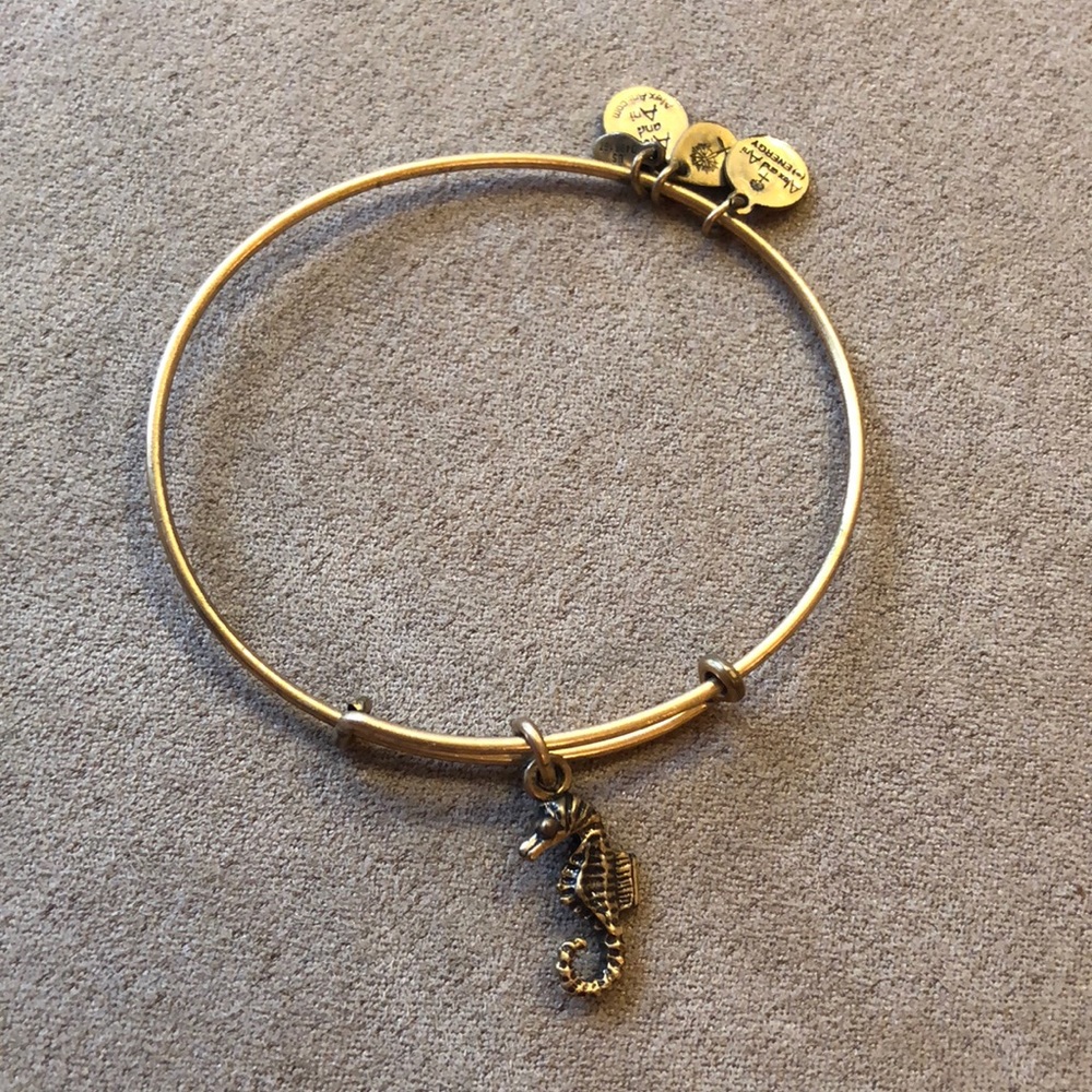 Alex and Ani Bangle - Seahorse
